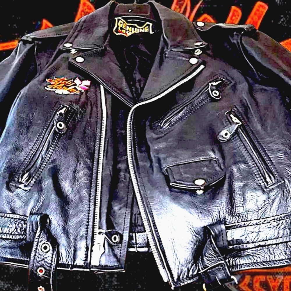 💥Gorgeous💥 Harley-Davidson Lady Harley Heavy Leather Motorcycle Jacket Size XL - Picture 4 of 13